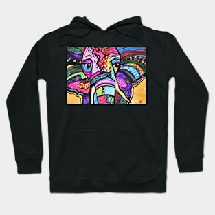 Colorful Elephant Hoodie